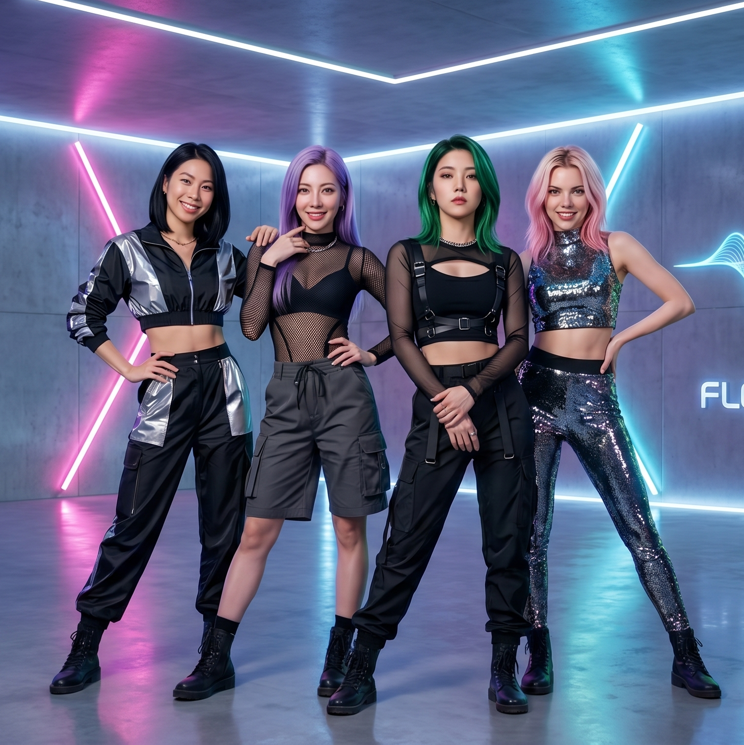FlowState76 Team - Nocturne, Maya, Nixie, Nova, Follow The Flow MV