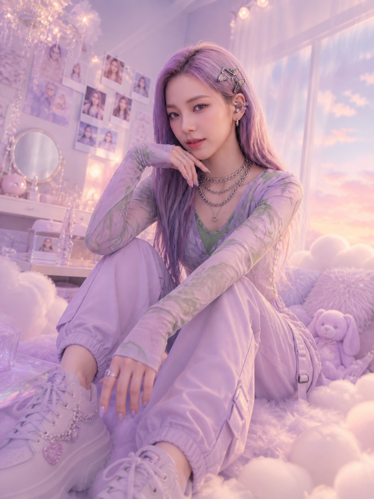 Maya of FlowState76 in light purple theme